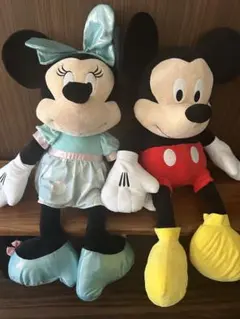 ミニーマウス ミッキーマウスぬいぐるみ 大きめ　結婚式などに　コストコ