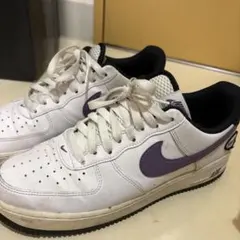 Nike Air Force 1 ホワイト/パープル