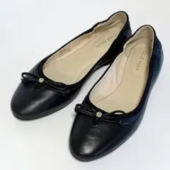 COLE HAAN コールハーン バレエシューズ フラットシューズ リボン 6Bのサムネイル