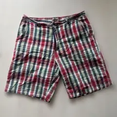 Lee チェック柄ショートパンツ 30 ヴィンテージ物