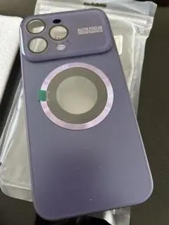 AUTO FOCUS iPhone 15Pro Max ケース パープル