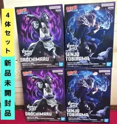 NARUTOナルト疾風伝 フィギュア　千手扉間　大蛇丸　4体セット　新品未開封品