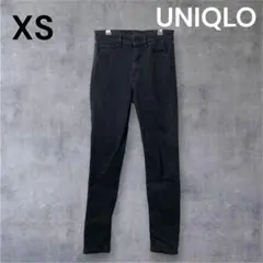 UNIQLOJEANS ブラック XS ジーパン カラーパンツ スキニー スリム