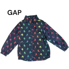 古着 子供服 GAPミッキー ジャケット グラデーションカラー 100 フード付