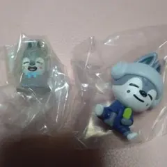 スキズサウナ めじるしアクセサリー SKZOO スキズ ガチャ ウルフチャン