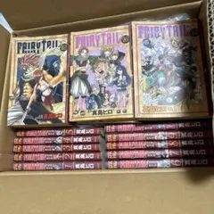 FAIRY TAIL 少年漫画セット DVD付き特装版 BOX2 - メルカリ