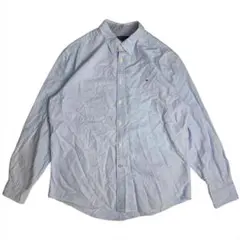 トミーヒルフィガー オックスフォード ボタンダウン シャツ 長袖 メンズ XL