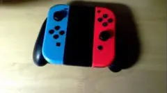 Nintendo Switch コントローラー 青赤　そしてはめる物体