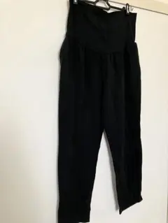 マタニティパンツ ブラック Lサイズ　ベルメゾンのサムネイル
