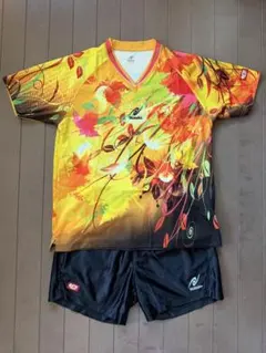 Nittaku 卓球ユニフォーム上下セット（JTTAマーク付）M L