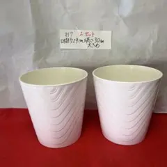J植木鉢 2個セット 陶器製 胡蝶蘭 - メルカリ
