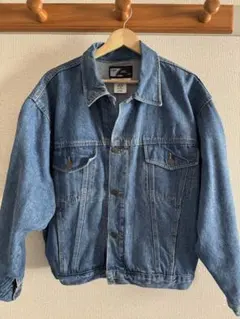 オレンジジップアップジャケット アメリカ製 90s80s70s 短丈USA製 
