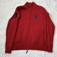 Ralph POLOラルフローレン　ポロ　ビッグポニー　ニット　ジャケット