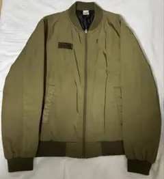 ブルゾン L マーベル MARVEL アウター カーキ スタジャン