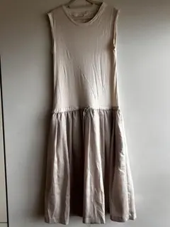 Whim Gazette ノースリーブワンピース アイボリー