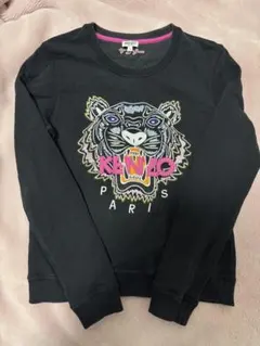 KENZO トラ刺繍 スウェット M 黒 - メルカリ