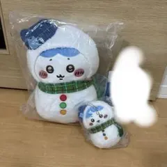 ちいかわ 一番くじ ぬいぐるみ マスコット オーナメント ハチワレセット