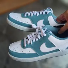 NIKE コート ビジョン ロー ブルー ホワイト