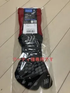 新品★TABIO タビオ足袋ソックス赤【25〜27】レッド★サッカー