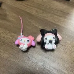 マイメロディ　キーホルダー　フィギュア