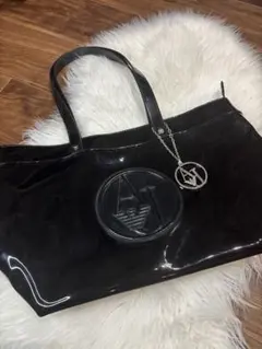 AJロゴ付き　ハンドバックArmani Jeans