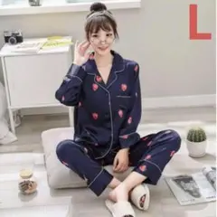 新品タグ付き　ジェラートピケ　いちご柄　ルームウェア　上下セット　パジャマ ジェラートピケ gelato pique いちご柄シャツ （ピンク