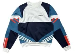 ち*ー様 adidas アディダス トレフォイル ロゴ刺繍 スウェット