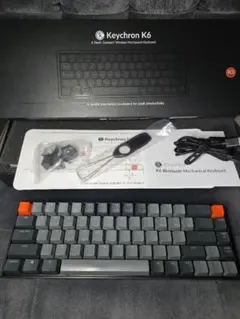 Keychron K6 茶軸／白色バックライト