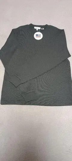 新品！UNITED ARROWS メンズ　ダークグリーン 長袖カットソー