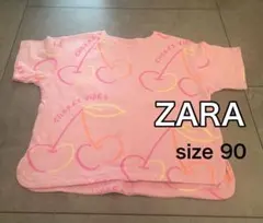 値下げ中♡ZARA さくらんぼT♡サイズ90のサムネイル