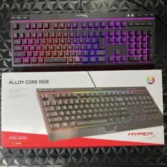 HyperX Alloy Core RGB キーボード 本体のサムネイル