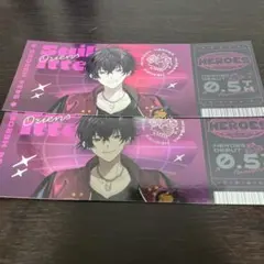 佐伯イッテツ オリエンス ランダムホログラムチケット風カード