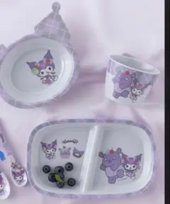 クロミ フルセット ダイソー サンリオ メラミン食器 のんびりタイム