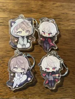 にじさんじ 葛葉 叶 アクリルキーホルダー 4個セット売り