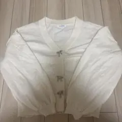 【9/5のみ限定価格‼️】OLIVE des OLIVE 白 カーディガン