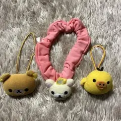 【匿名配送】リラックマ ヘアゴム・シュシュ まとめ売り