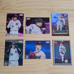 Topps Stadium Club 千葉ロッテマリーンズ カード 6枚セット