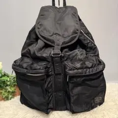 【人気】希少 レア PORTER TANKER ポーター リュック ブラック