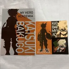 僕のヒーローアカデミア 爆豪勝己 A4クリアファイル　シール　セット