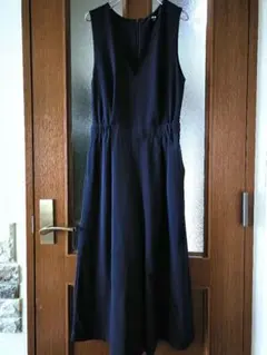 値下げ★UNIQLO☆紺のサロペット