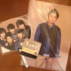 嵐 Love 大野智 クリアファイル ミニうちわ 会場限定リボンブレス