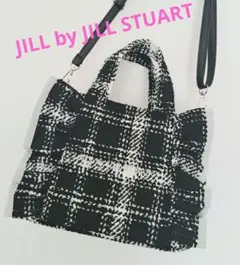 JILL by JILL STUART ツイードフリルバッグ