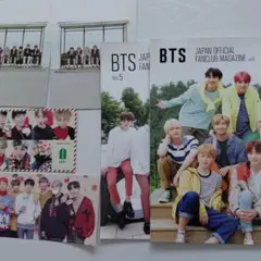 BTSファンクラブの会報とクリスマスカードのセット