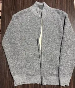 ニット フリースジャケット