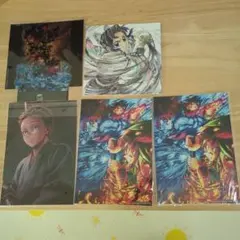 鬼滅の刃 無限城編第一章 来場者特典 4種(5枚)