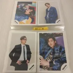 2-10 Snow Man　公式写真　4枚セット　スノーマン　目黒蓮　渡辺翔太