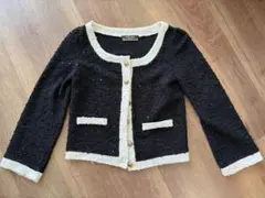 ◎美品◎ロジータ　ツイード　薄手ジャケット　Rojitaのサムネイル