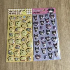 ぷくっとシール ポムポムプリン & クロミ