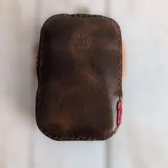 本革ハンドメイド ミニポーチ・ミニ財布