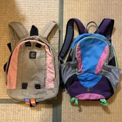 子供用　カジュアルリュック 2個セットのサムネイル